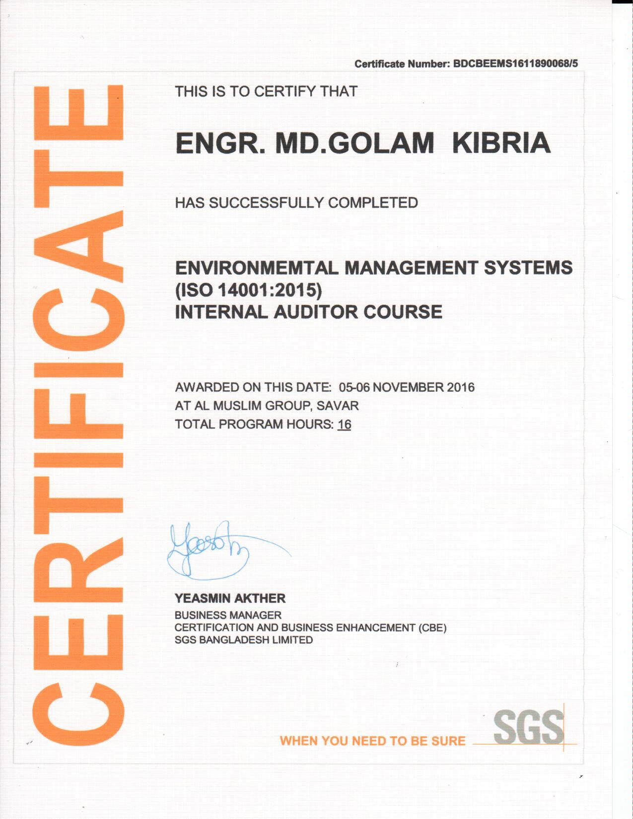 Company Certificate 01